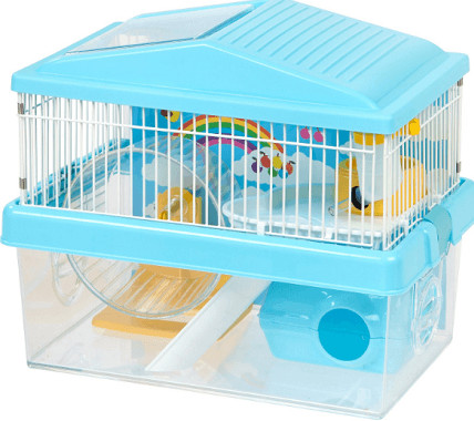 IRIS 2-Tier Hamster Cage with Whee