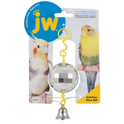 JW Pet Activitoy Birdie Disco Ball Toy