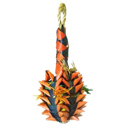 Planet Pleasures Pineapple Foraging Bird Toy