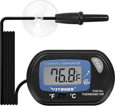 VIVOSUN LCD Digital Aquarium Thermometer