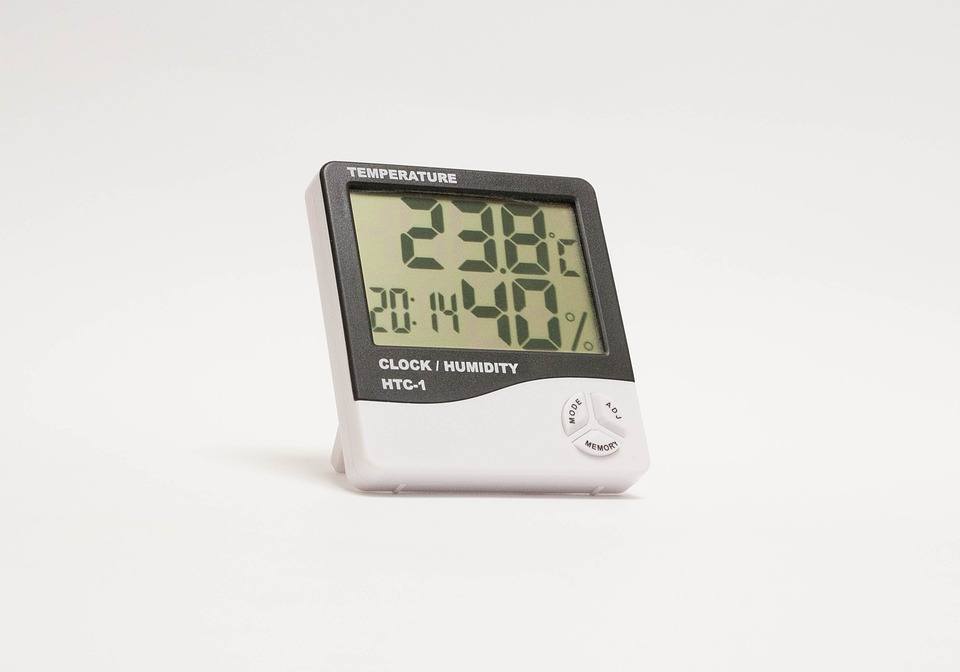 thermostat clock