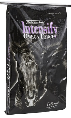 Bluebonnet Feeds Intensify Omega Force High Protein, Low Starch Horse Feed