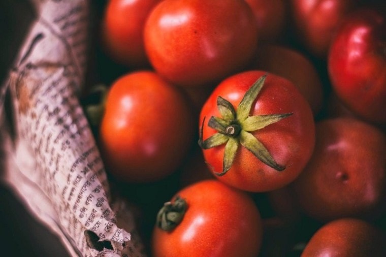 tomatoe close up