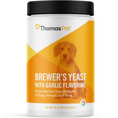 Thomas Labs Brewer's Yeast Powder Dog, Horse & Bird Supplement