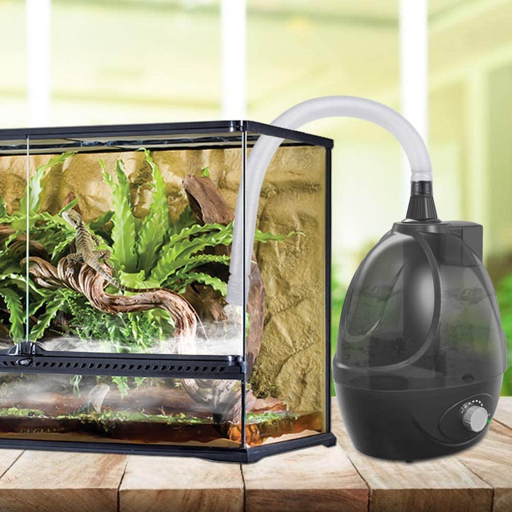 BETAZOOER Reptile Humidifier Mister Fogger with Extension Tube:Hose