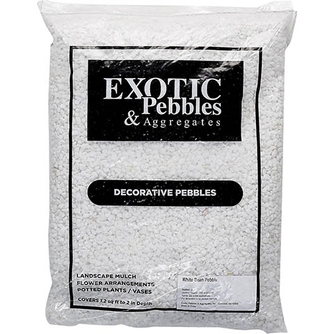 Exotic Pebbles White Bean Pebbles