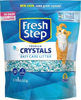 Fresh Step Scented Non-Clumping Crystal Cat Litter