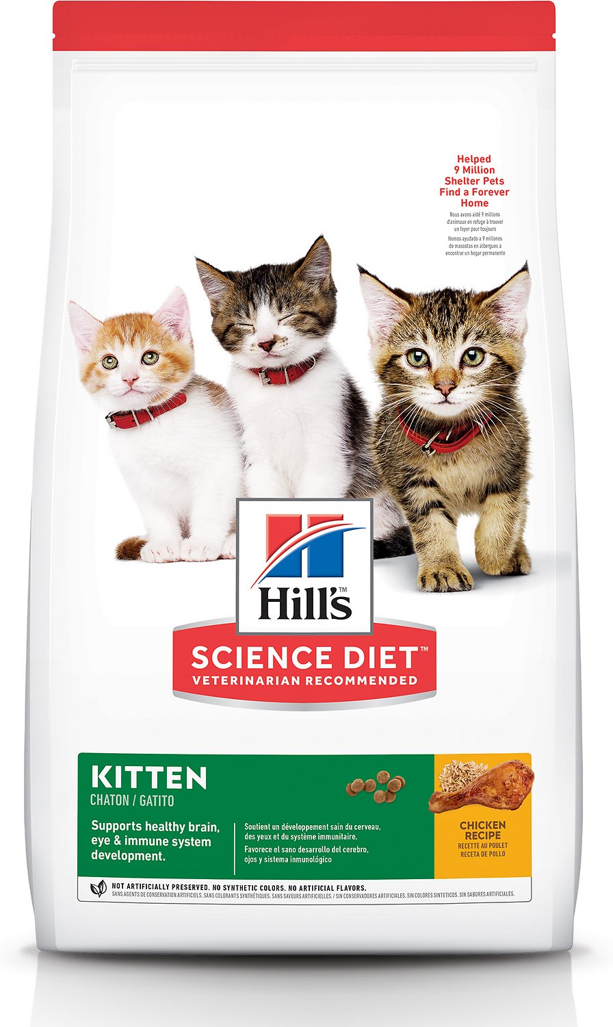 Hill’s Science Diet Kitten Chicken Recipe Dry Cat Food
