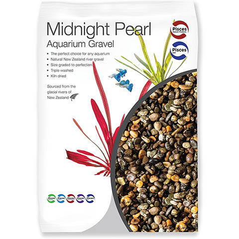 Pisces Midnight Pearl Aquarium Gravel