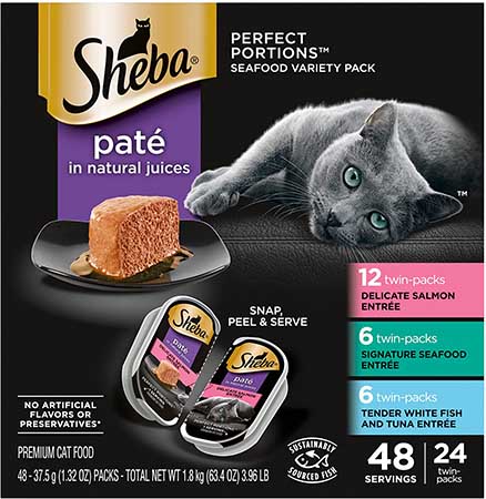 Sheba Pate in Natural Juices Portions