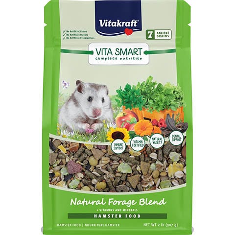 Vitakraft VitaSmart Complete Nutrition Natural Foraging Blend Hamster Food
