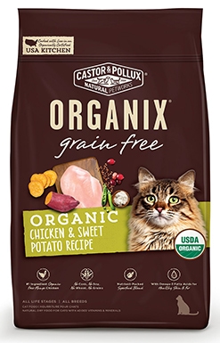 Castor & Pollux Organix Grain-Free Organic Chicken & Sweet Potato Recipe Dry Cat Food