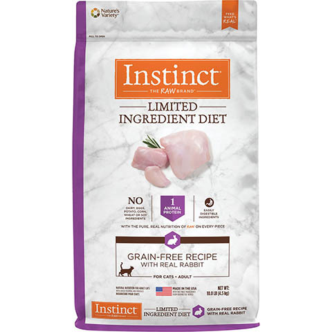 Instinct Limited Ingredient Dry Cat Food Rabbit Recipe