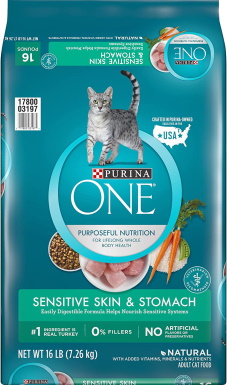 Purina ONE Sensitive Systems Dry Adult Cat Food