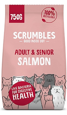 Scrumbles All Natural Chicken and Fresh Salmon Dry Cat Food