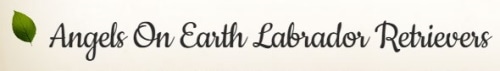 angels on earth labrador retriever logo