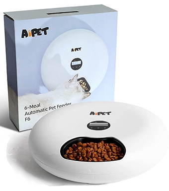 AIPET Automatic Pet Feeder for Dogs and Cats