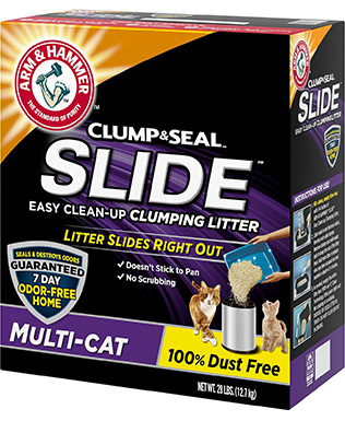 Arm & Hammer Litter Slide Multi-cat Clay Cat Litter