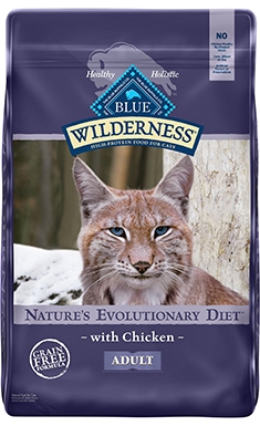 Blue Buffalo Wilderness Chicken Recipe Grain-Free Dry Cat Food