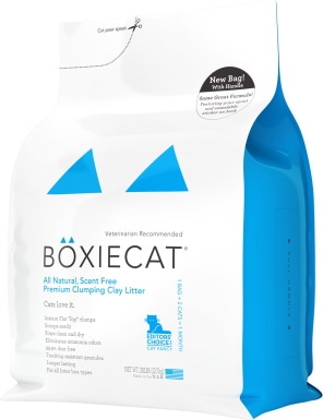 Boxiecat Premium Unscented Clumping Clay Cat Litter