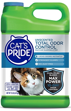 Cat's Pride Unscented Total Litter Control