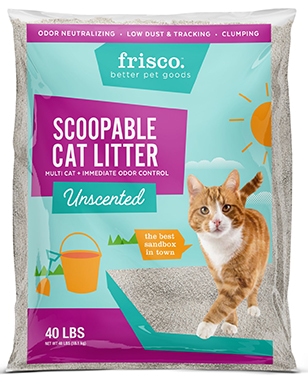 Frisco Multi-cat Unscented Clay Cat Litter