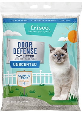 Frisco Unscented Odor Defense Clay Cat Litter