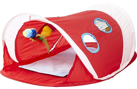 Hartz Just For Cats Peek & Play Pop-Up Tent Cat Toy