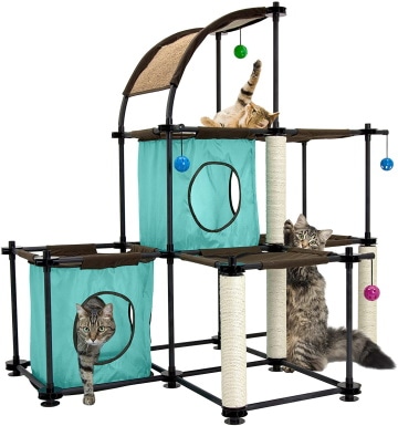 Kitty City Claw Indoor and Outdoor Mega Kit Cat Furniture