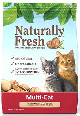 Naturally Fresh Walnut Cat Litter