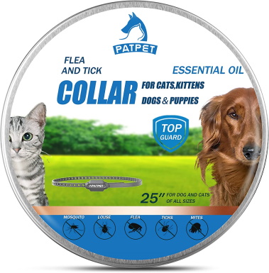 PATPET Flea and Tick Collar for Dogs & Cats