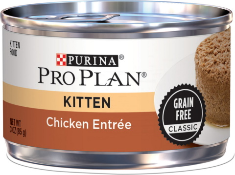 Purina Pro Plan Savor Classic Chicken Grain-Free Kitten Entree Canned Cat Food