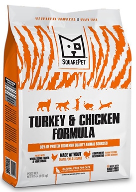 SquarePet Grain-Free Turkey & Chicken