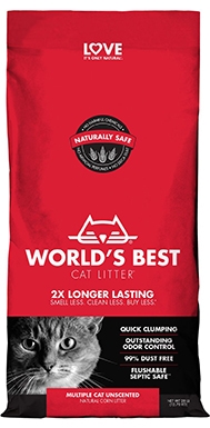 World’s Best Multi-Cat Corn Cat Litter