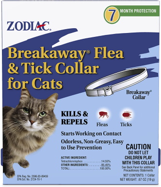 Zodiac Breakaway Flea and Tick Collar