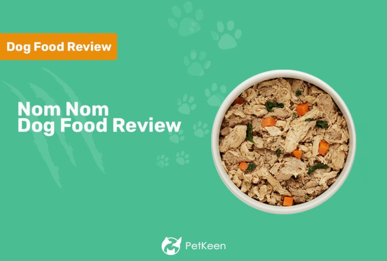 nom nom dog food review