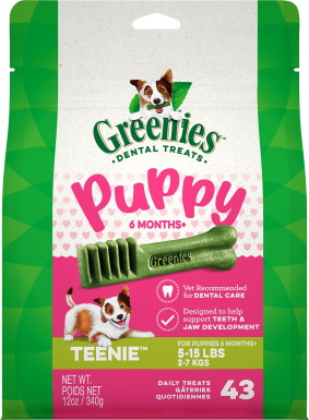 Greenies Puppy Teenie Dental Dog Treats