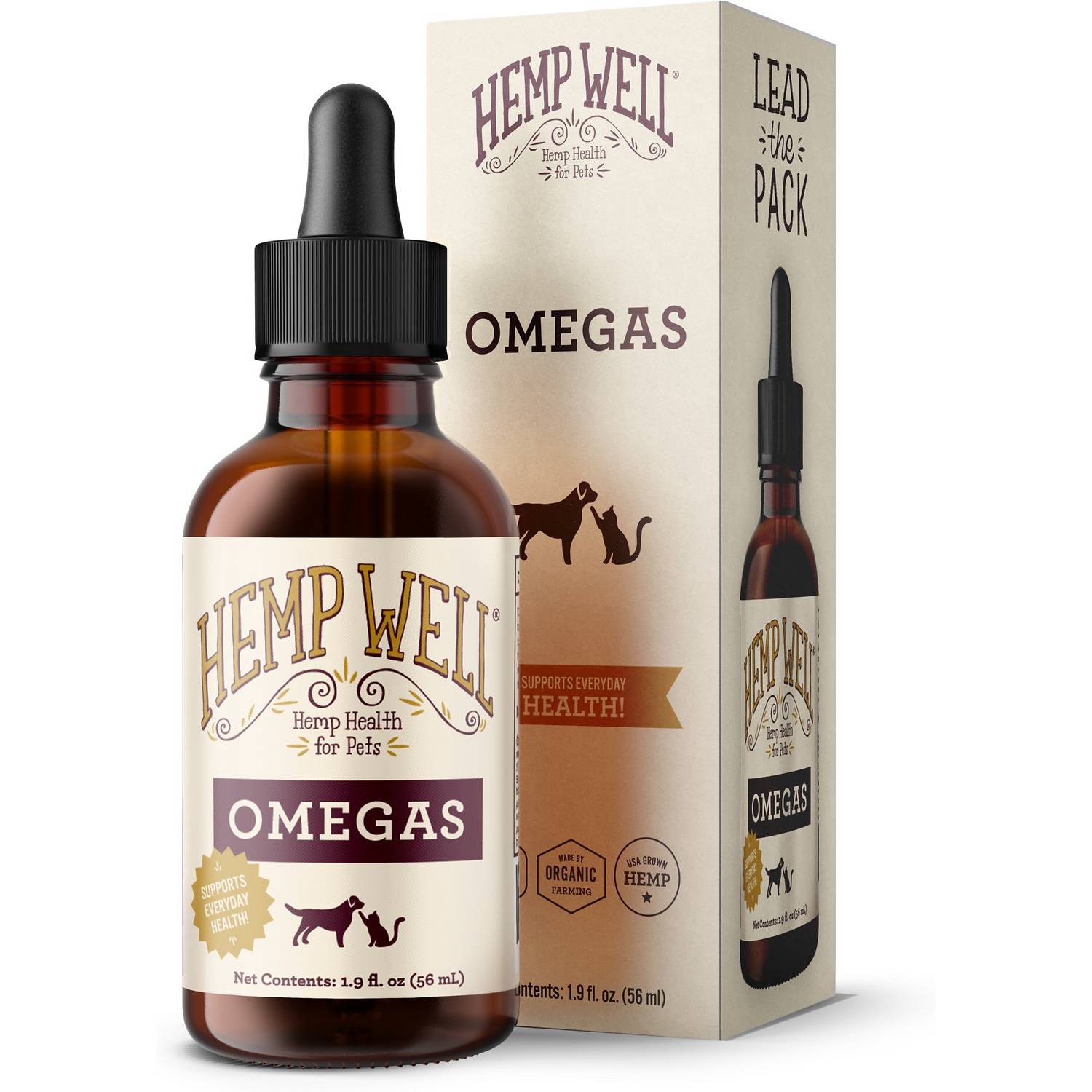 Hemp Well Hemp Omegas Liquid Cat & Dog Supplement (1)