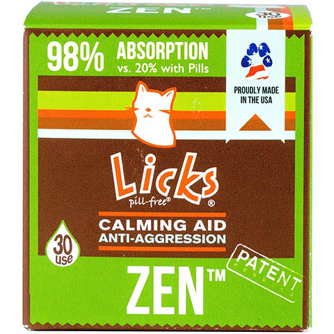 Licks Zen Cat Calming Liquipaks