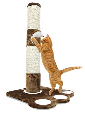 PARTYSAVING PET Palace Cat Claw Scratching Sisal Post