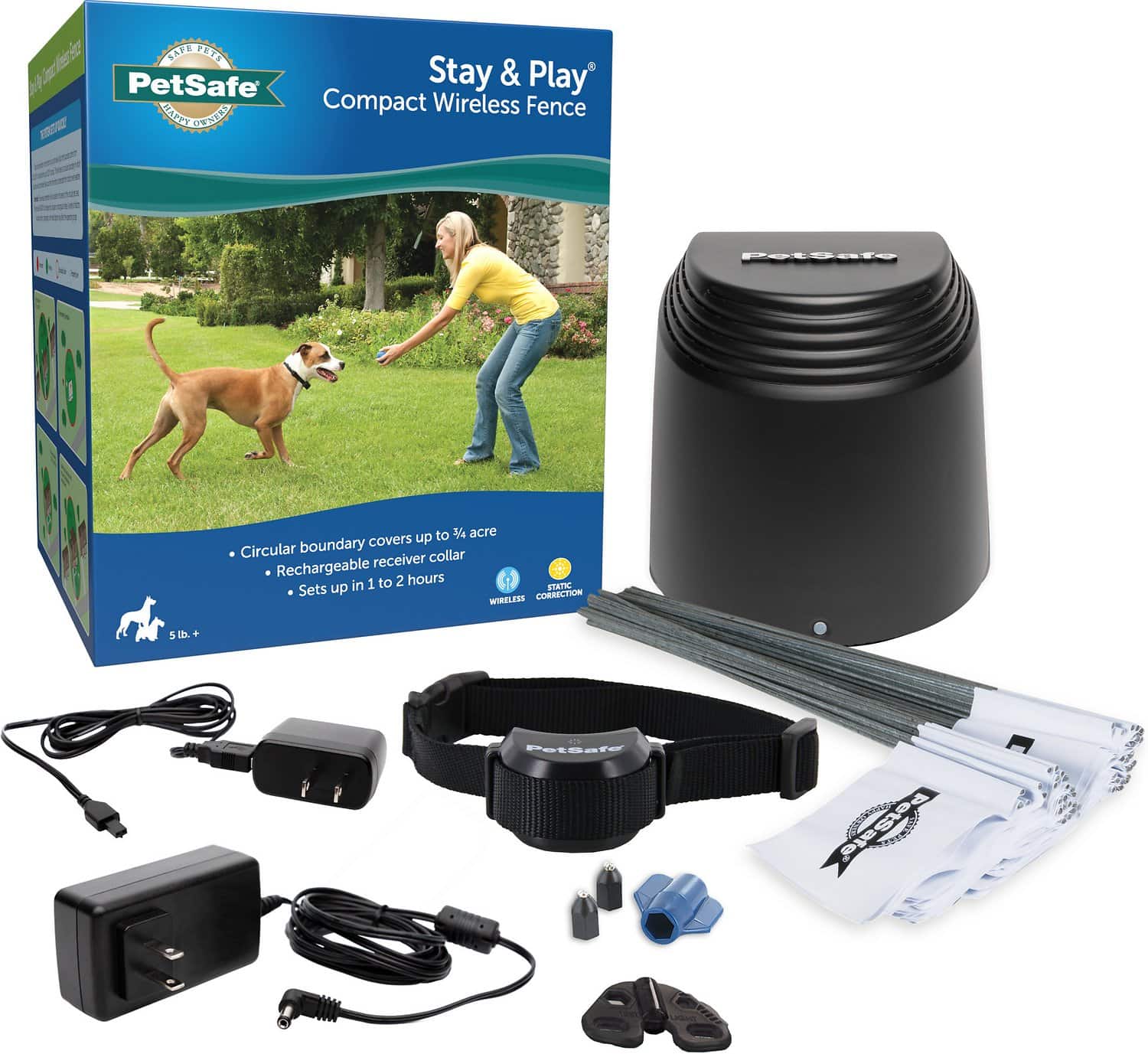 PetSafe Stay & Play Compact Wireless Fence (1)