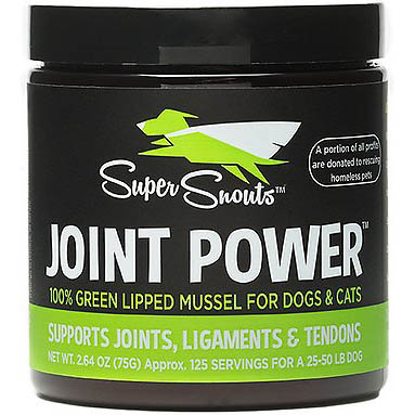 Super Snouts Joint Power Green Lipped Mussel Dog & Cat Supplement