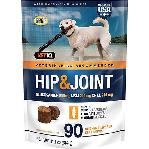 VetIQ Maximum Strength Hip & Joint Soft Chews Dog Supplement