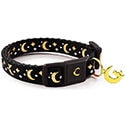 Waag Gold Moon And Stars Cat Collar
