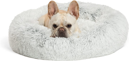 Best Friends by Sheri Original Calming Donut Dog and Cat Bed