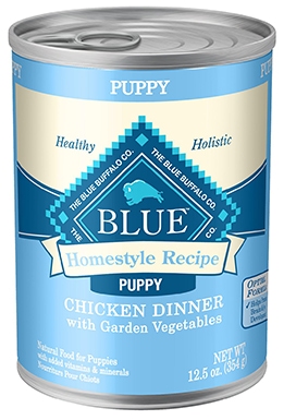 Blue Buffalo Homestyle Recipe Puppy Chicken Dinner Canned Dog Food
