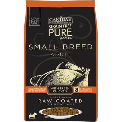 CANIDAE PURE Petite Adult Small Breed Grain-Free with Chicken Dry Dog Food