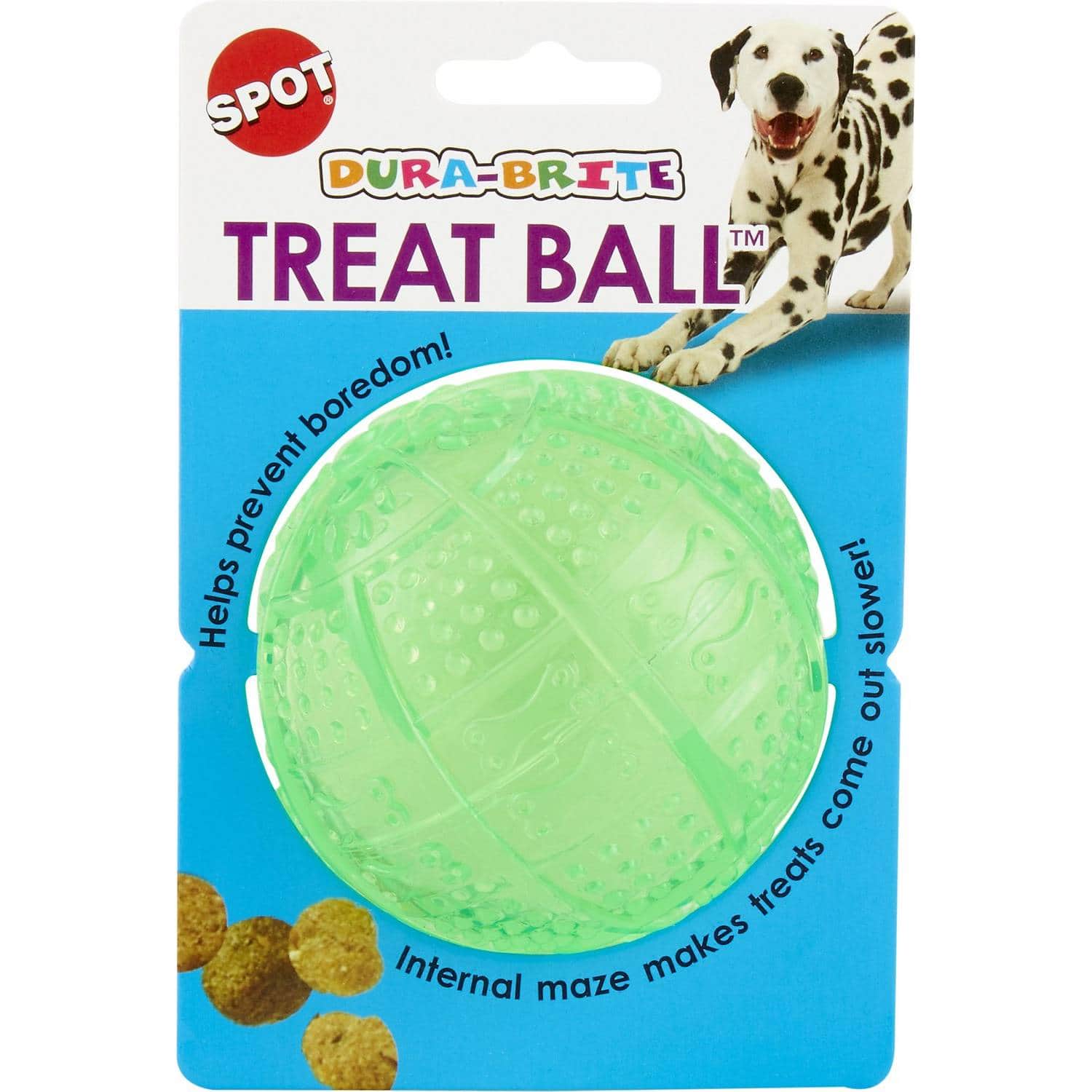 Ethical Pet Dura Brite Treat Dispenser Ball Dog Toy (1)