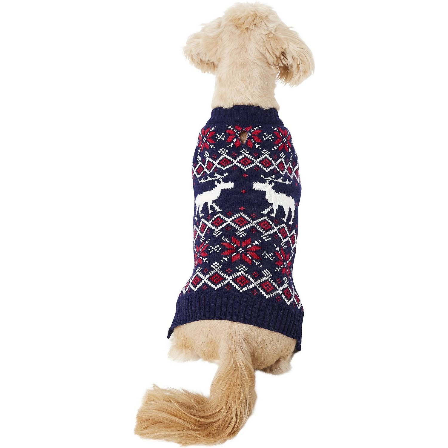 CHBORCHICEN Pet Dog Sweaters Classic Knitwear Turtleneck Winter Warm Puppy Clothing Cute Strawberry and Heart Doggie Sweater XX-Small, Sky Blue