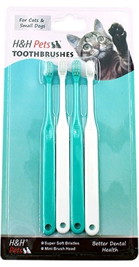 H&H Pets Small Dog & Cat Toothbrush Set